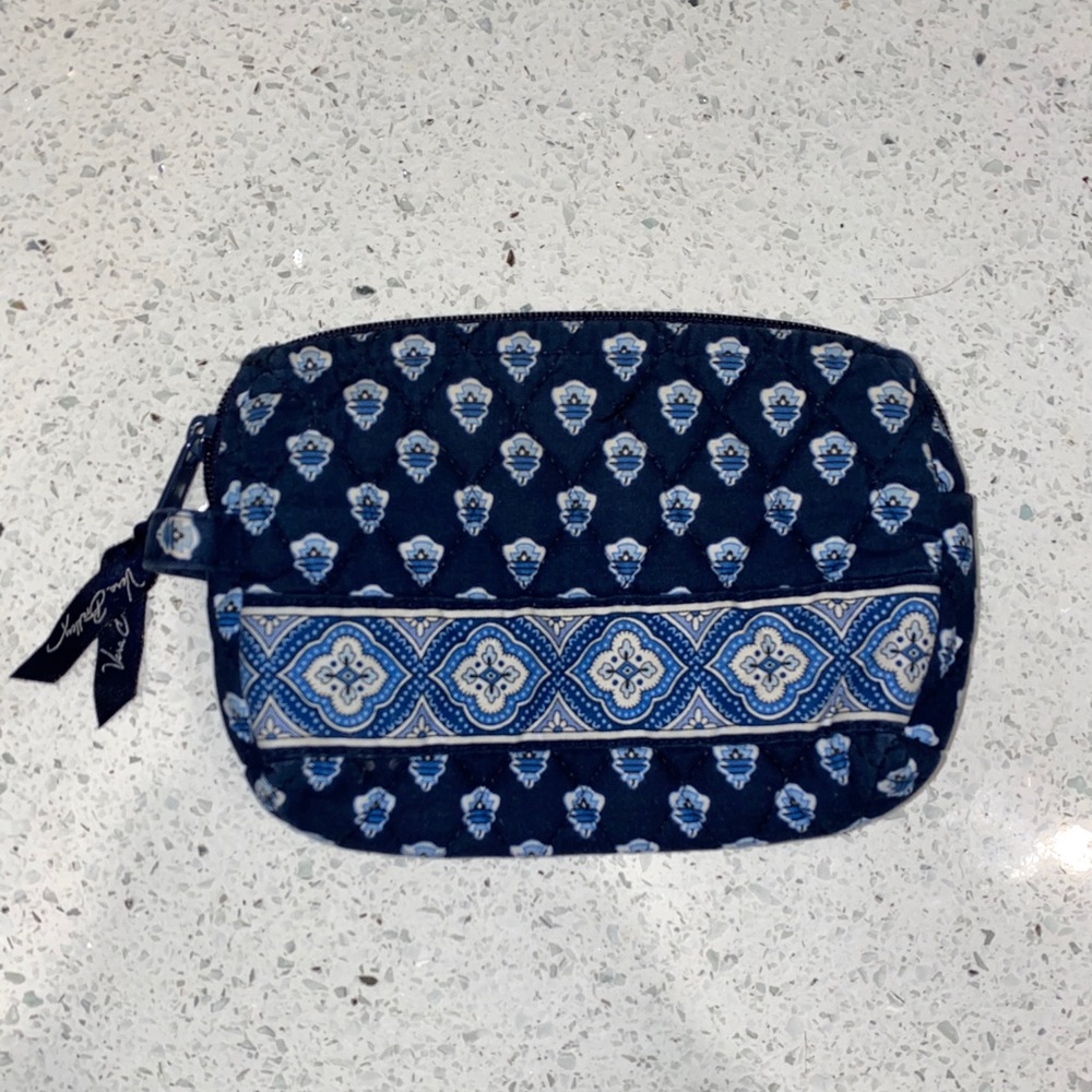 Vera Bradley Nantucket Navy Small Cosmetic Bag